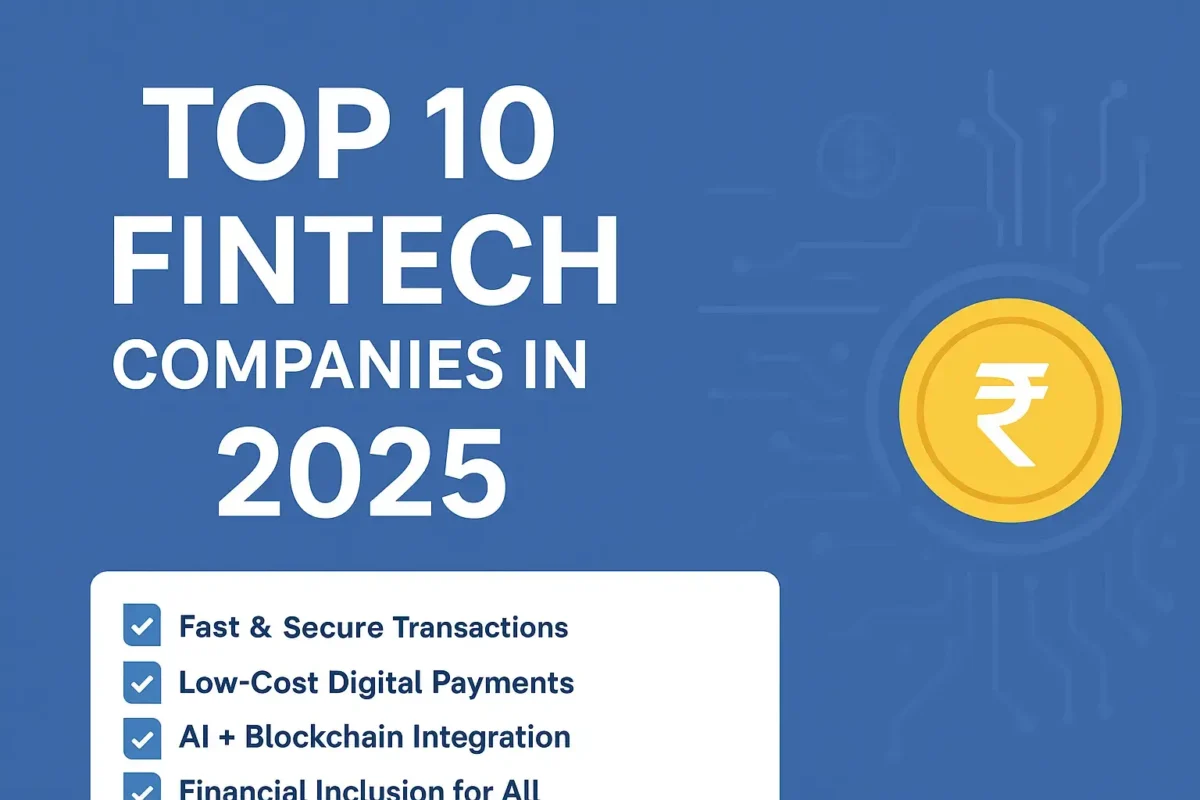 Top 10 Fintech Companies in India