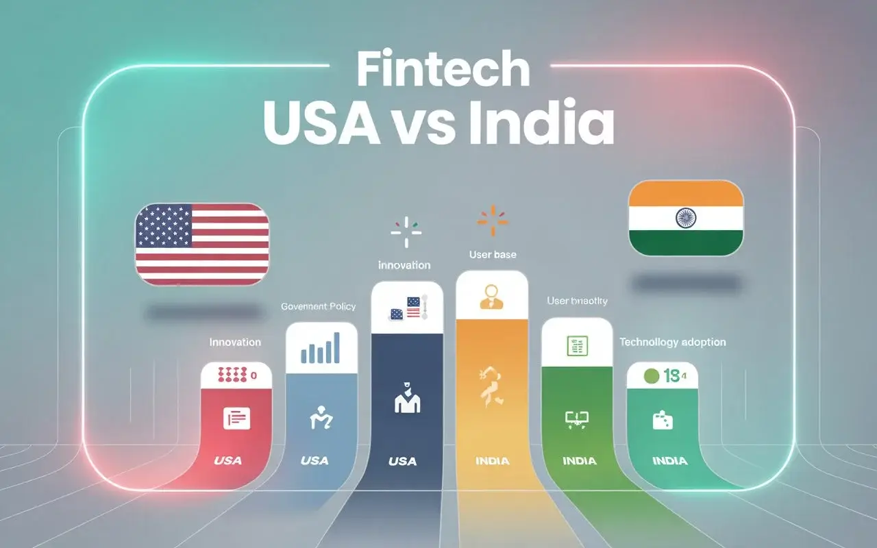 USA vs India Fintech Ecosystem