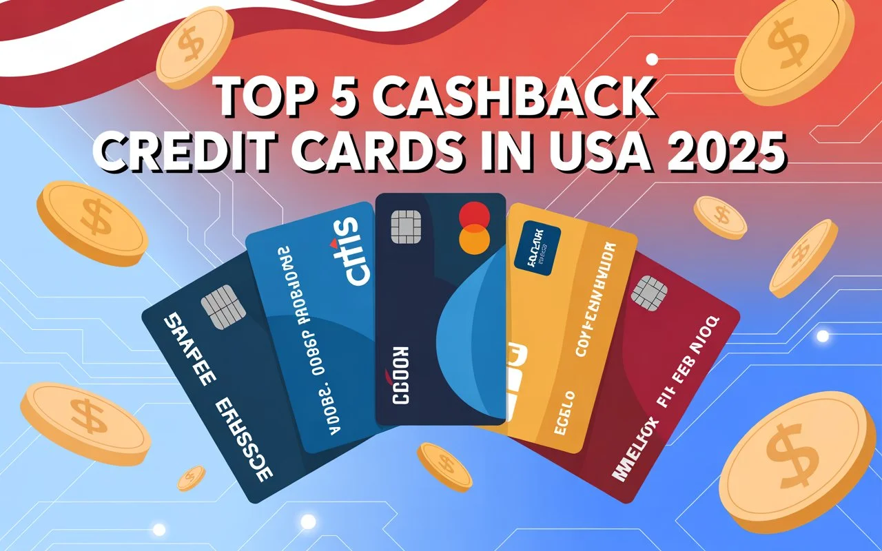 Top 5 Cashback Credit Cards in the USA