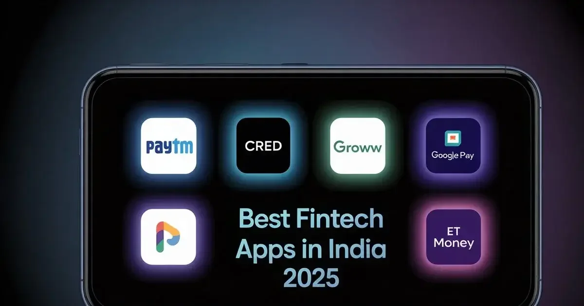 Best Fintech Apps in India 2025